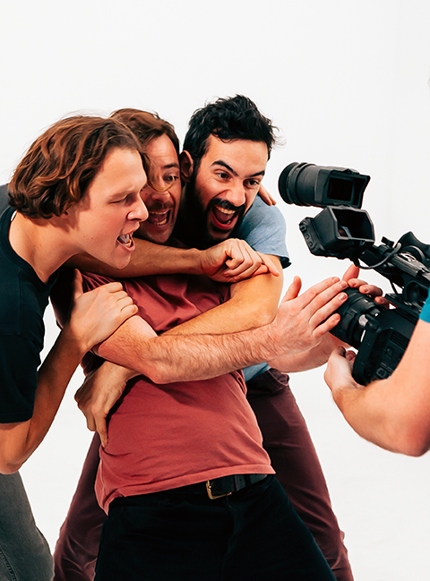Gaëtan Corvaisier en shooting